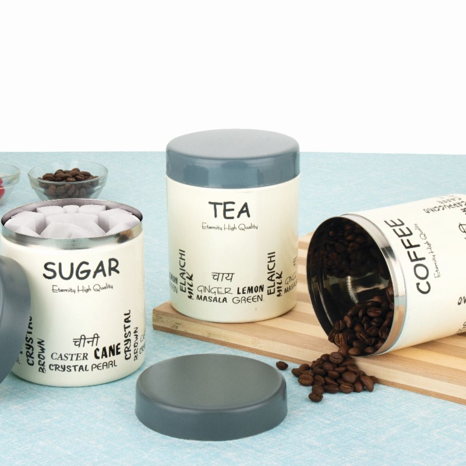 Tea Coffee Sugar Canisters